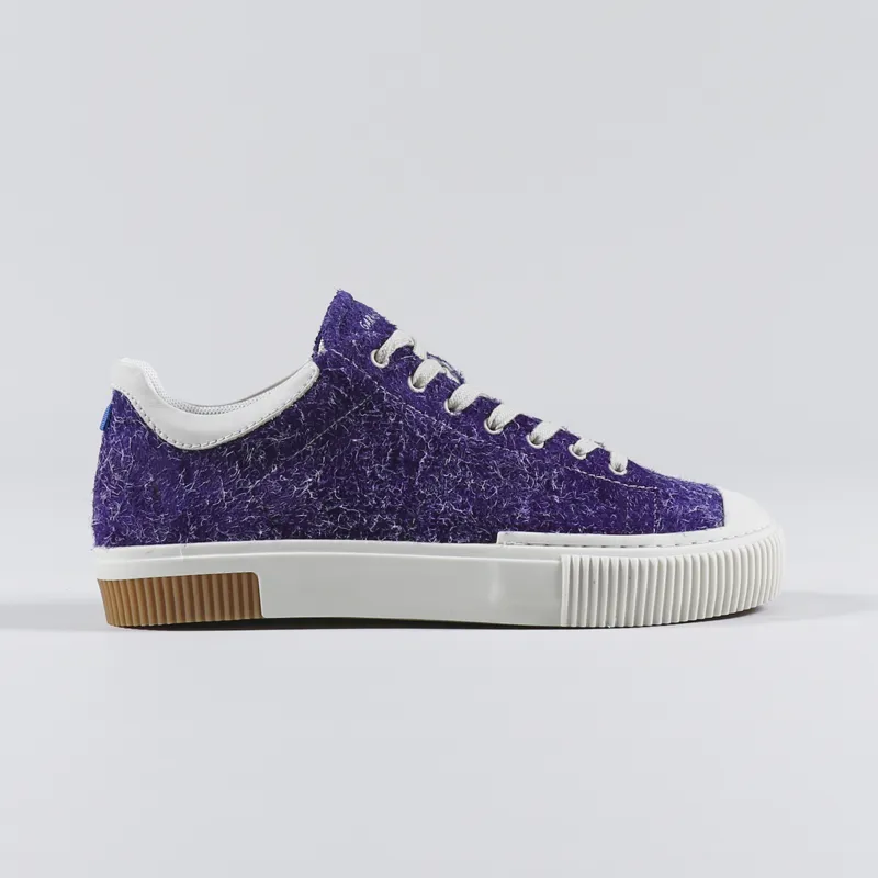 Garment Project Sky Low Shoes Violet Long Suede-4