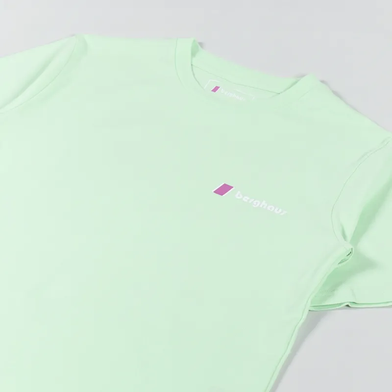 Berghaus Skyline Lhotse T Shirt Light Green-2