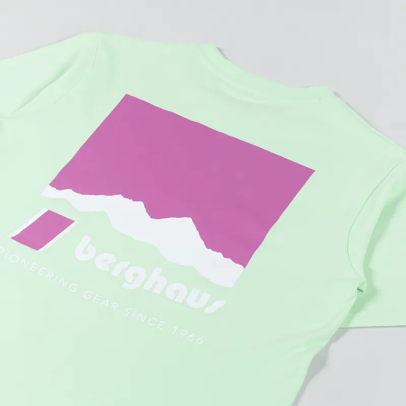 Berghaus Skyline Lhotse T Shirt Light Green-5