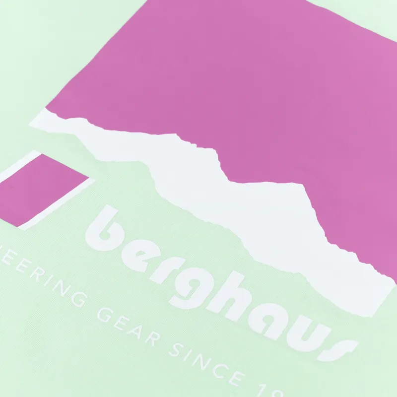 Berghaus Skyline Lhotse T Shirt Light Green-4