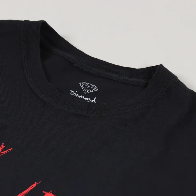 Diamond x Slayer T Shirt Black-5