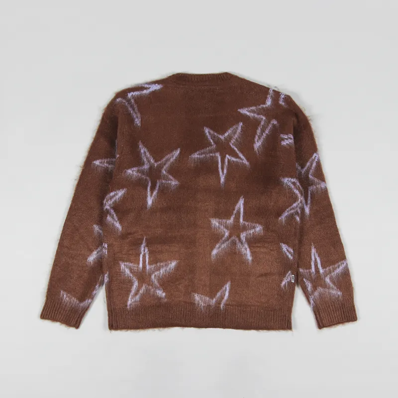 Obey Slint Cardigan Sepia Multi-2