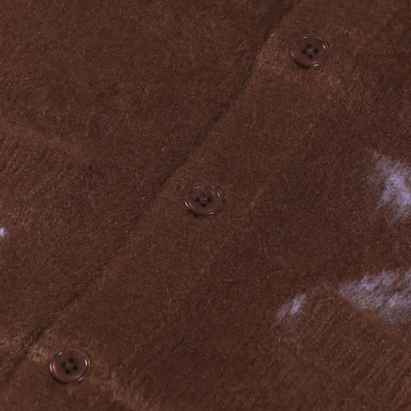 Obey Slint Cardigan Sepia Multi-8