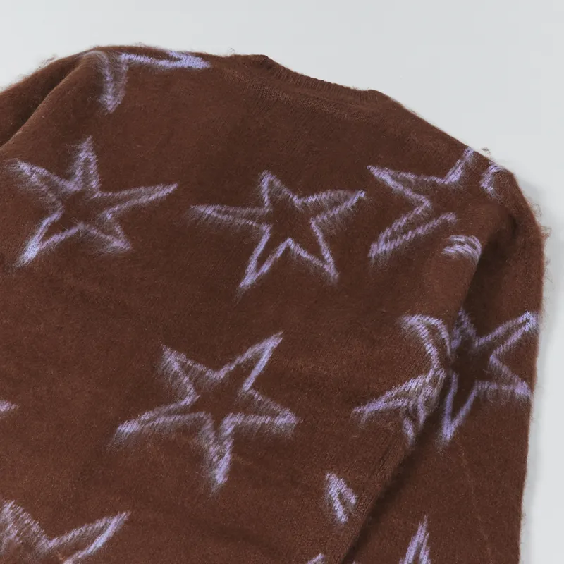 Obey Slint Cardigan Sepia Multi-5