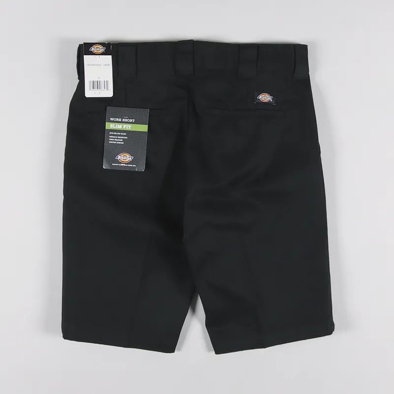 Dickies Slim Fit Work Short Recycled Black