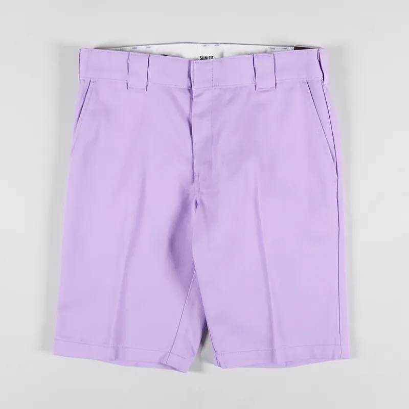 Dickies Slim Fit Work Short Recycled Purple Rose-1