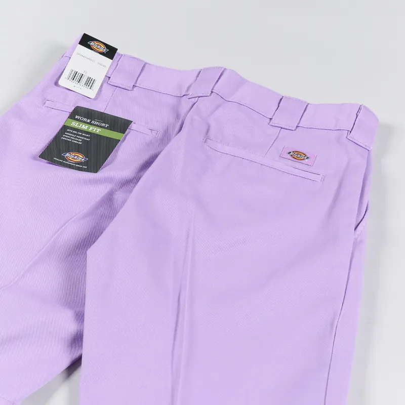 Dickies Slim Fit Work Short Recycled Purple Rose-3