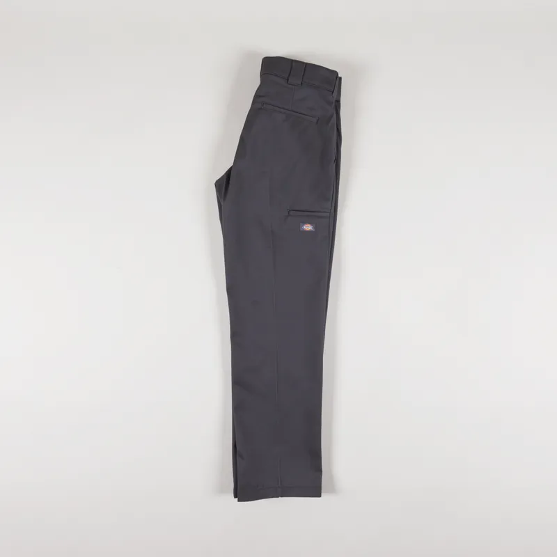 Dickies Slim Straight Double Knee Work Pant Charcoal Grey-2