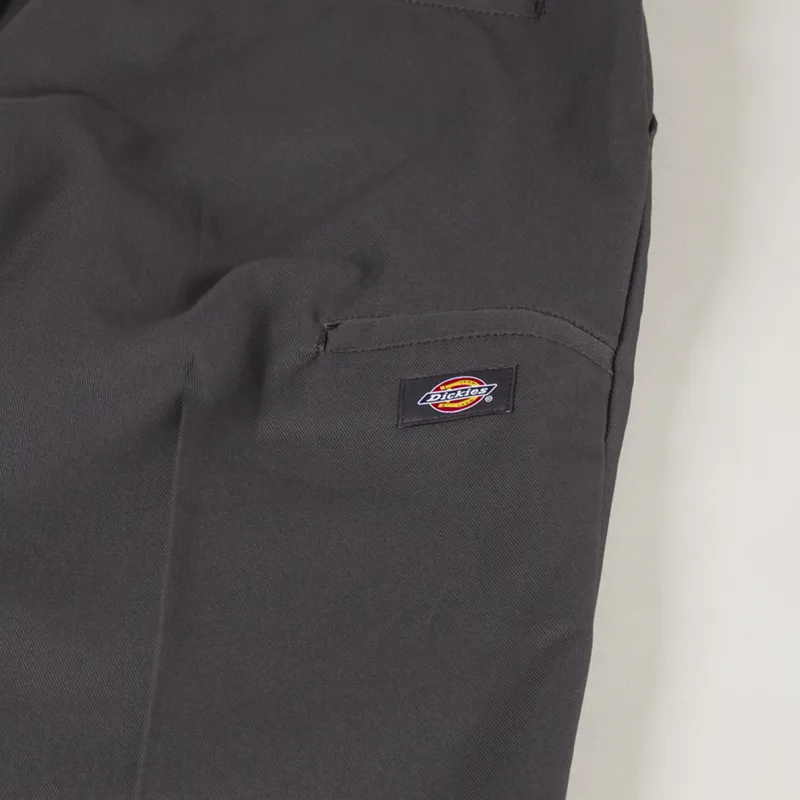 Dickies Slim Straight Double Knee Work Pant Charcoal Grey-4