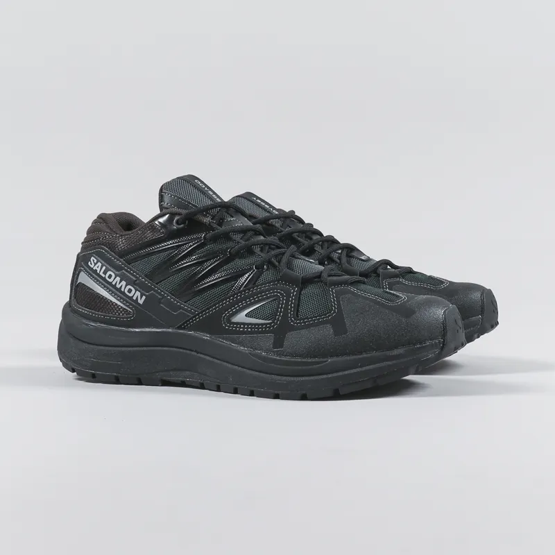 Salomon x And Wander Mens Odyssey 1 Shoes Black Scarab Delicioso