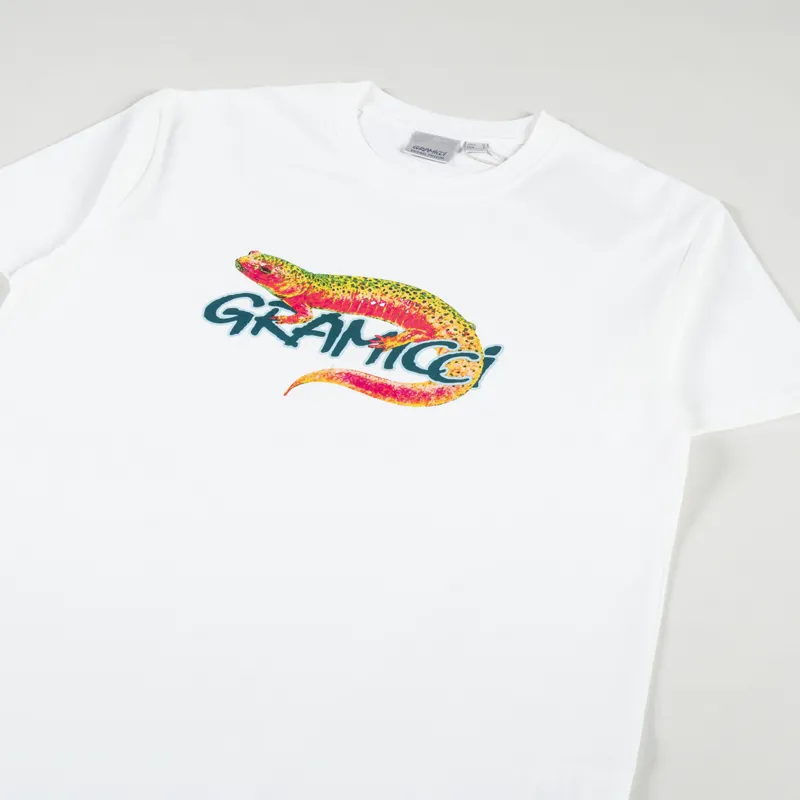 Gramicci Salamander T Shirt White-1