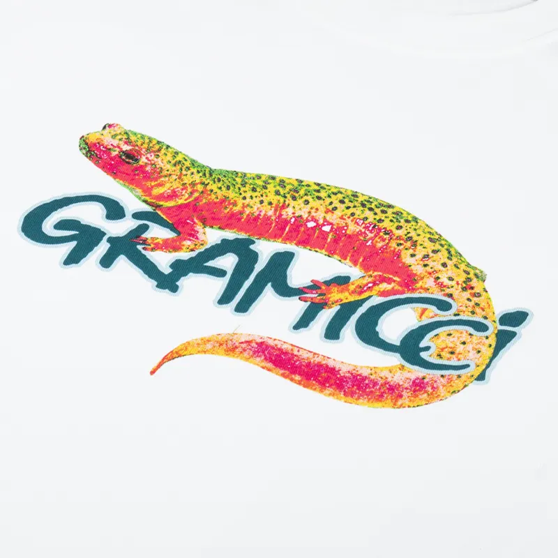Gramicci Salamander T Shirt White-2
