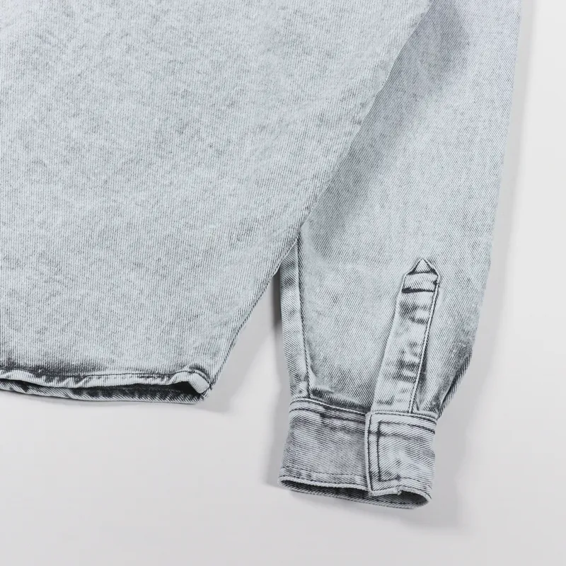 Carhartt WIP Salinac Shirt Jac Black Sun Washed-6