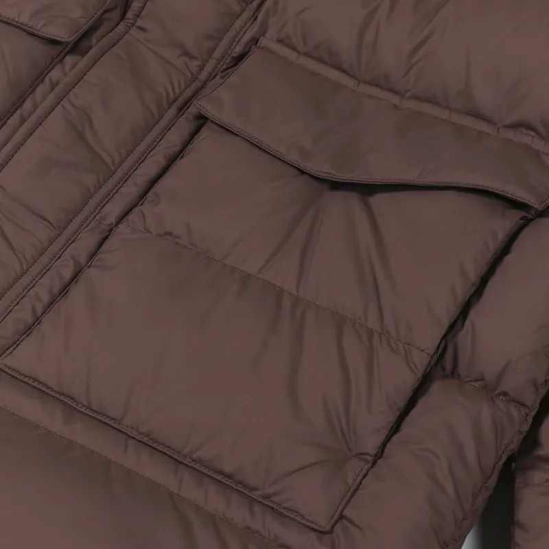 Patagonia Silent Down Parka Cone Brown-6