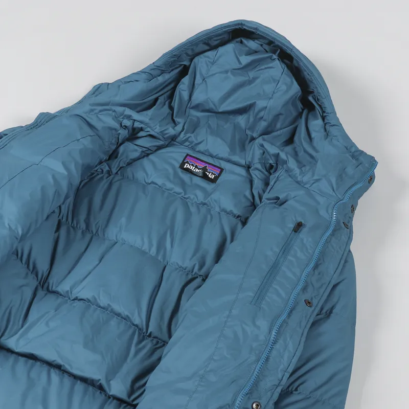 Patagonia Silent Down Parka Wavy Blue-4