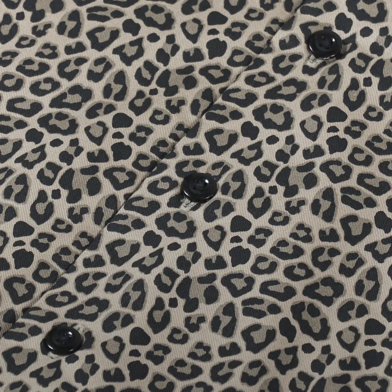 Dickies Silver Firs Shirt Leopard Print-2