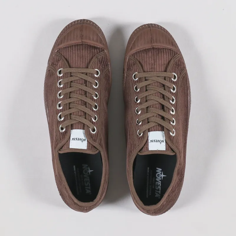 Novesta Star Master Cord Shoes Mono Brown-3