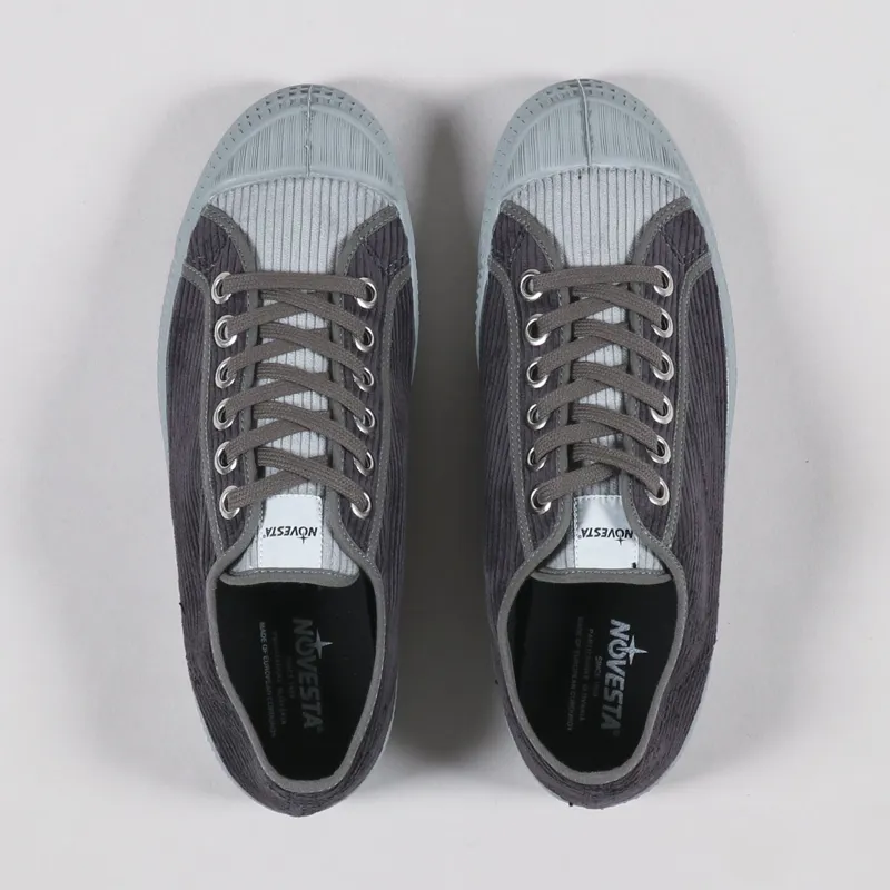 Novesta Star Master Cord Shoes Dark Grey 212 Grey-3