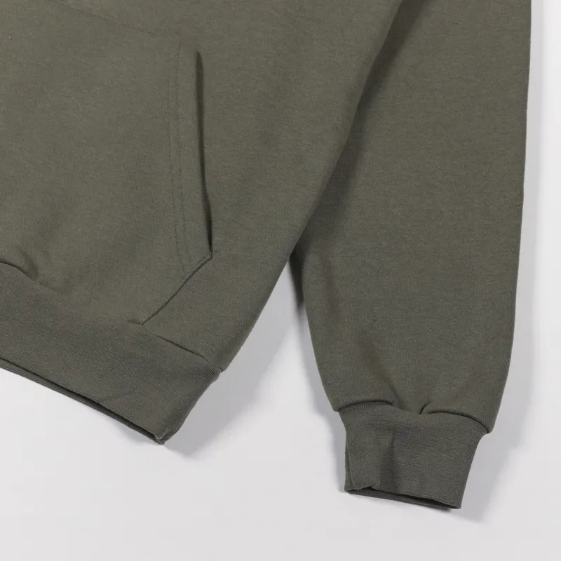 Studio Skateboards Small Script Hoodie Forest-4