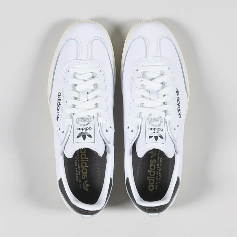 Adidas Skateboarding Samba ADV Shoes White Shadow Olive