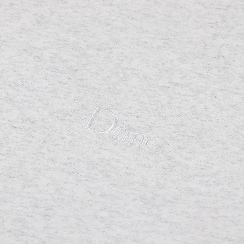 Dime Classic Small Logo T Shirt Ash-1