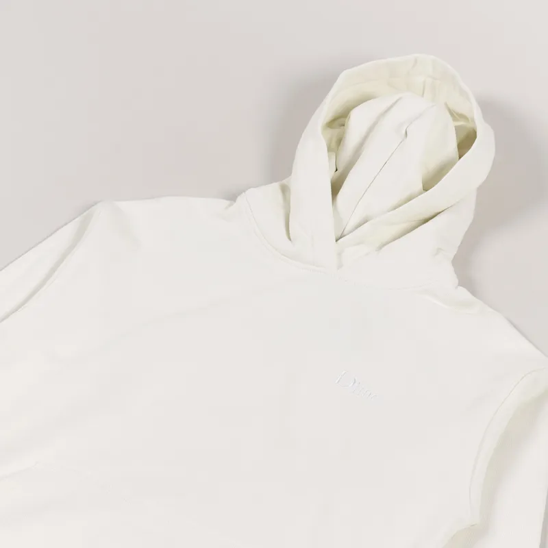 Dime Classic Small Logo Hoodie Cream-2