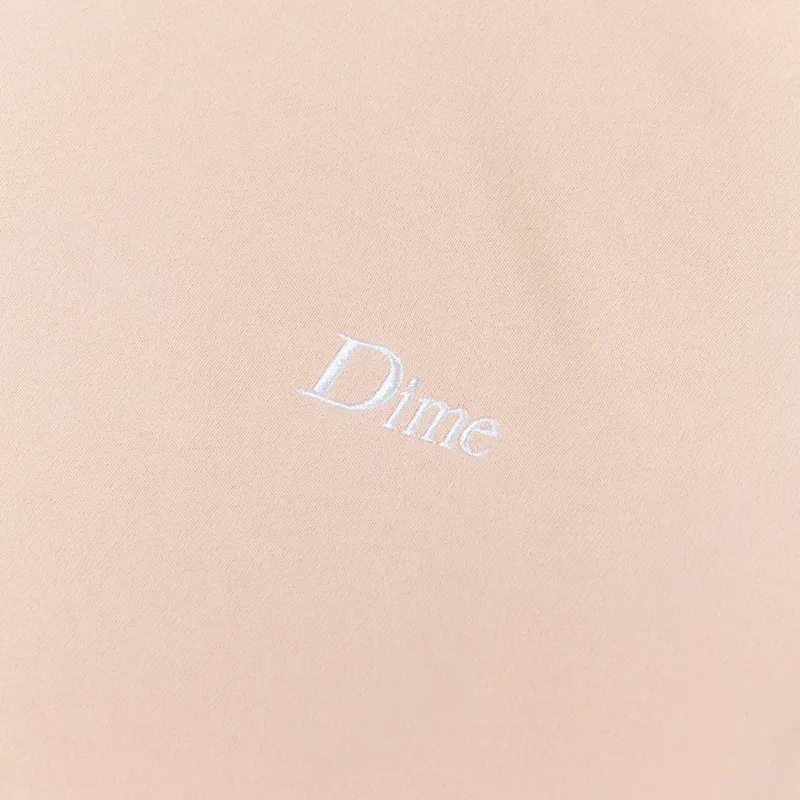 Dime Classic Small Logo Hoodie Light Salmon-6