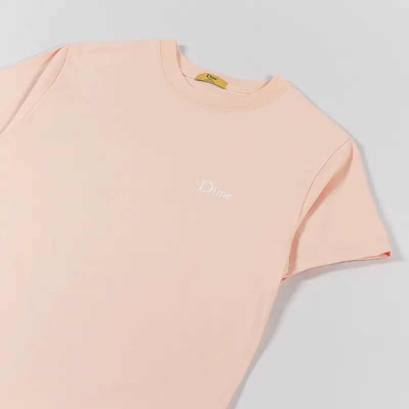 Dime Small Logo T Shirt Light Salmon-2