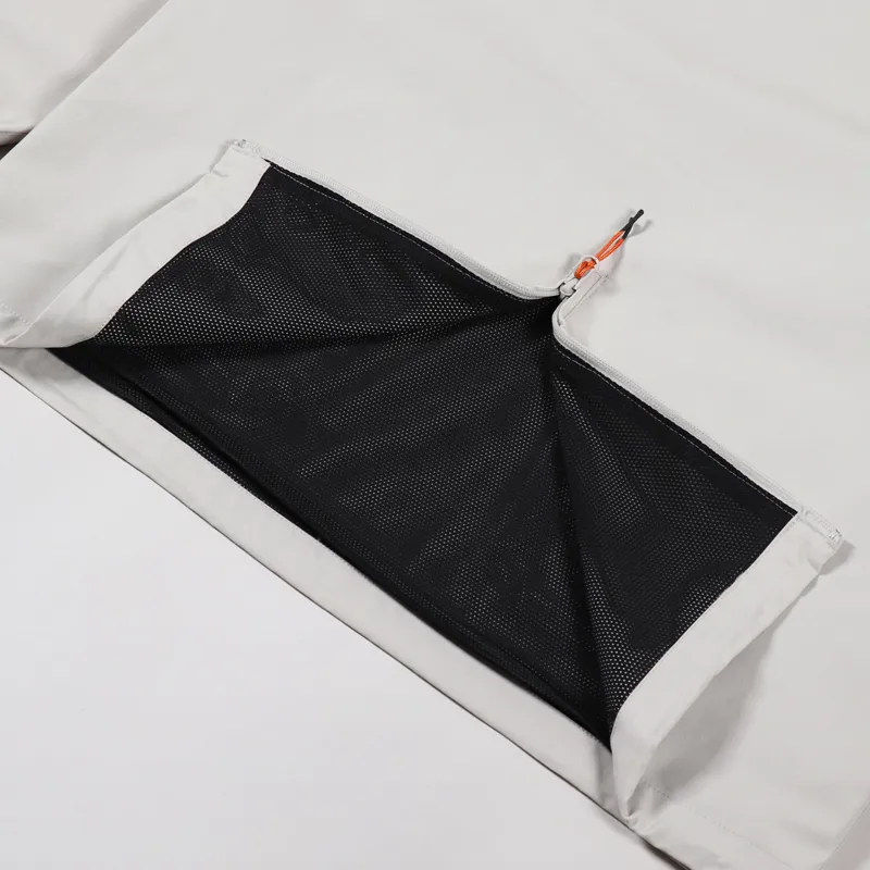 Uniform Bridge Smock Anorak Jacket Ivory-6