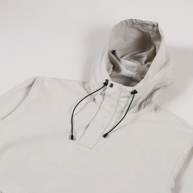 Uniform Bridge Smock Anorak Jacket Ivory-3