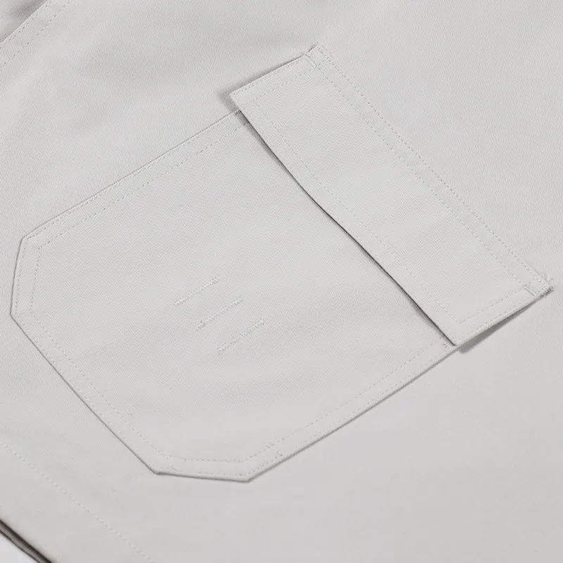 Uniform Bridge Smock Anorak Jacket Ivory-9