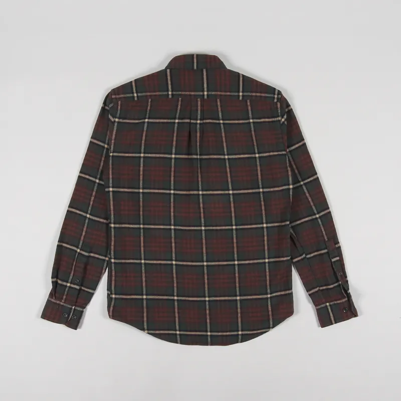 Portuguese Flannel Smog Shirt Brown-1