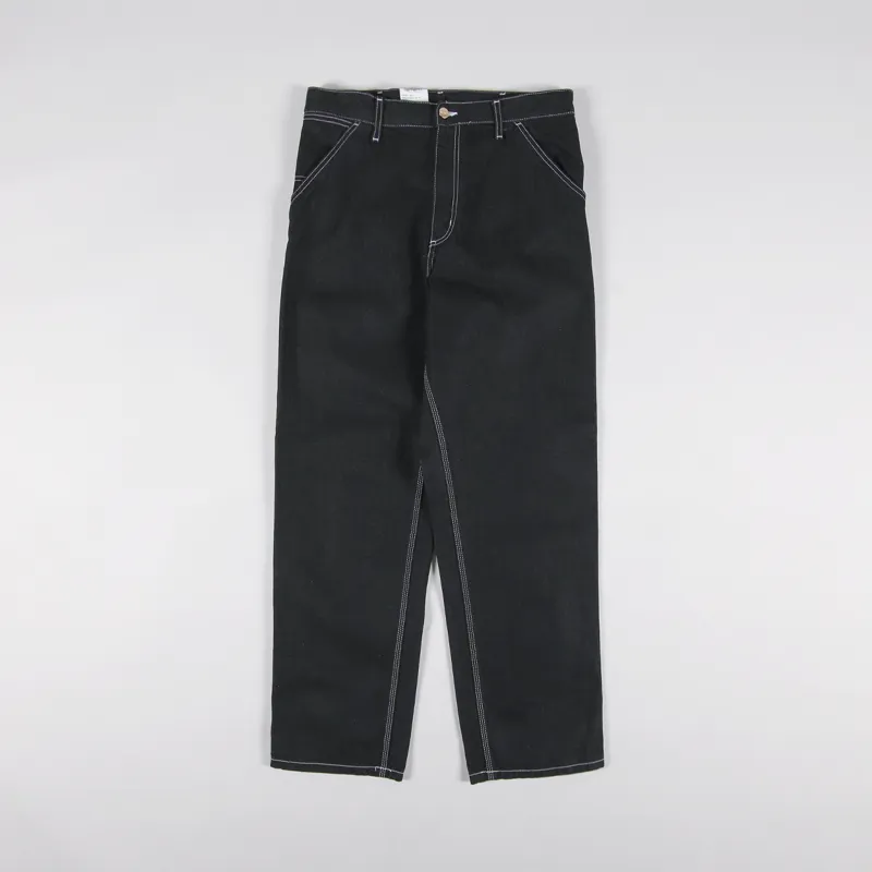 Carhartt WIP Simple Pant Black One Wash Norco Denim-1
