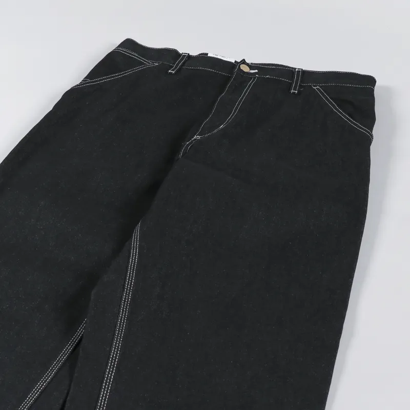 Carhartt WIP Simple Pant Black One Wash Norco Denim-3