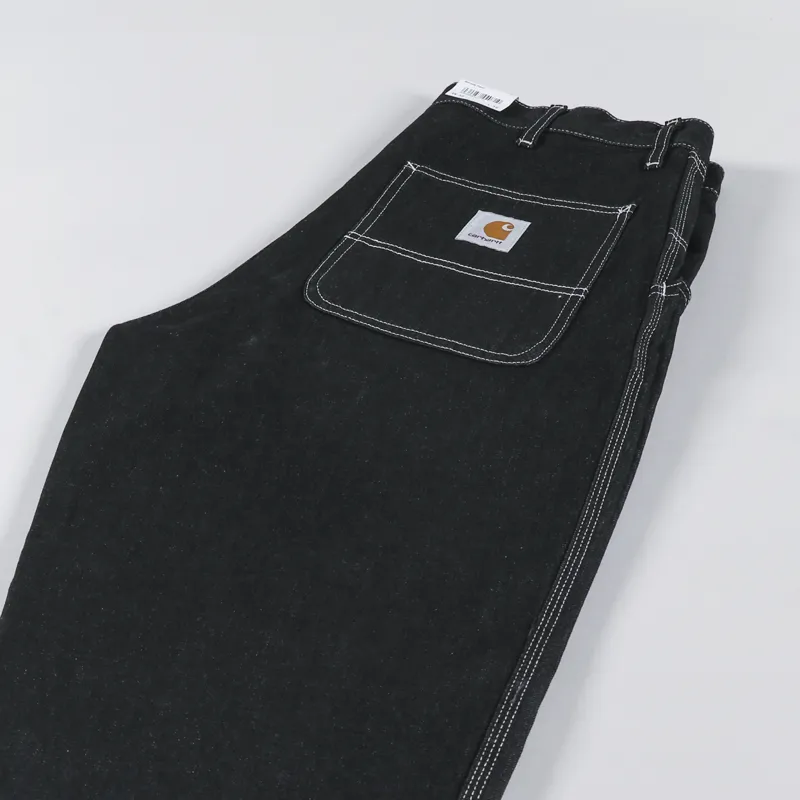 Carhartt WIP Simple Pant Black One Wash Norco Denim-4