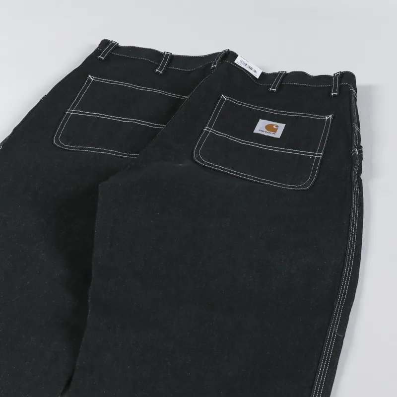 Carhartt WIP Simple Pant Black One Wash Norco Denim-7