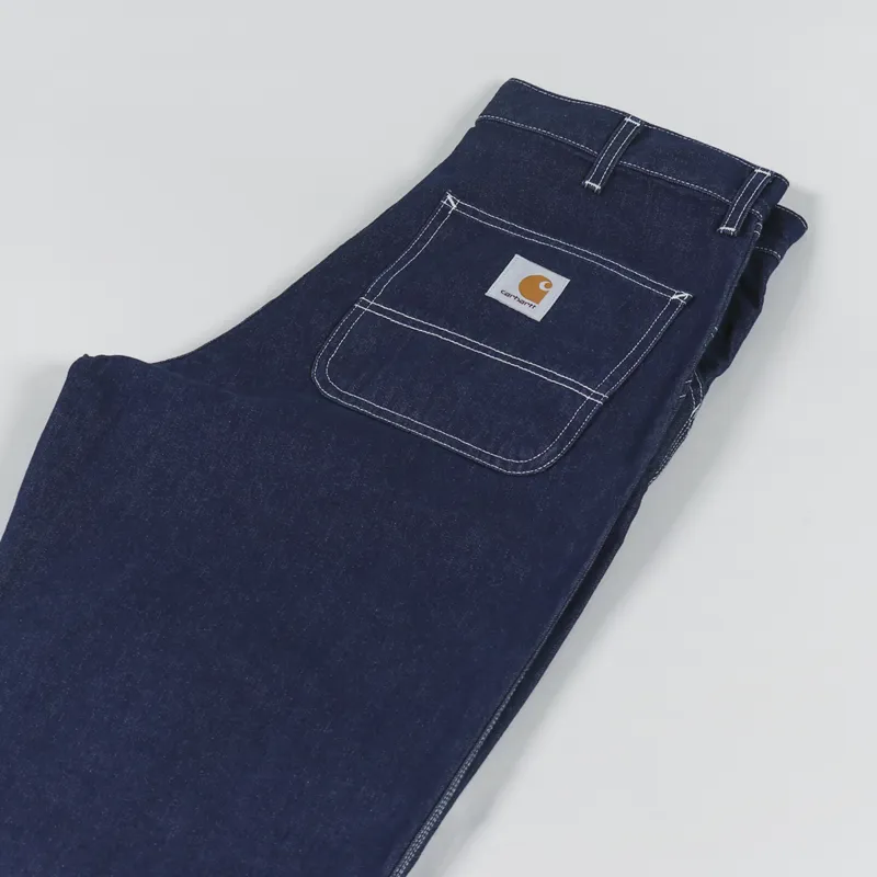 Carhartt WIP Simple Pant Blue One Wash Norco Denim-3