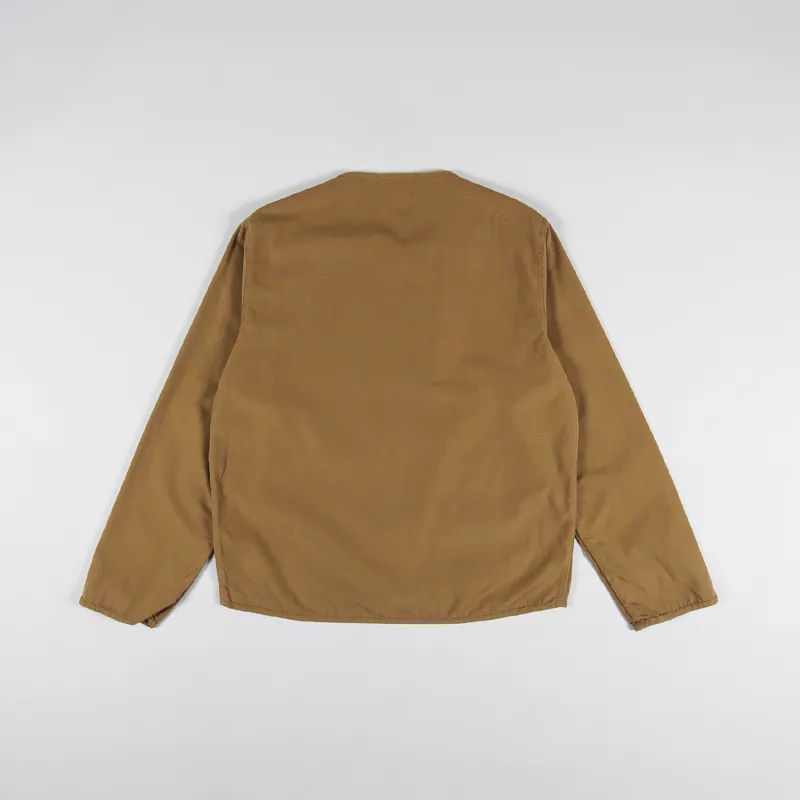 Universal Works Military Liner Jacket Cumin Summer Canvas-2