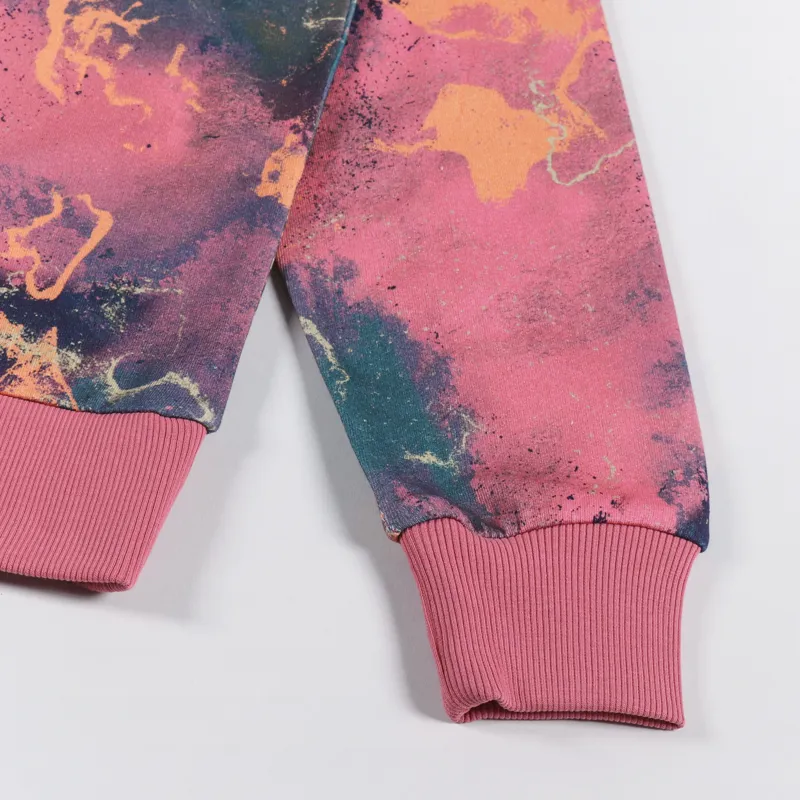 The North Face Summer Logo Crew Sweater Cosmo Pink TNF Distort Print-4