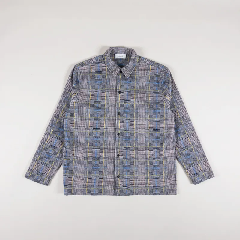 Unfeigned Smart Jacket Cotton Grey Yellow Check