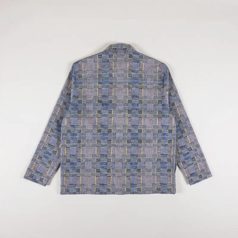 Unfeigned Smart Jacket Cotton Grey Yellow Check-1