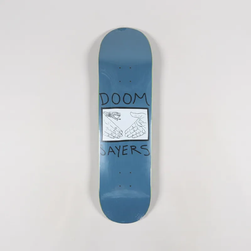Doomsayers Snake Shake Deck Blue 8.5 Inch