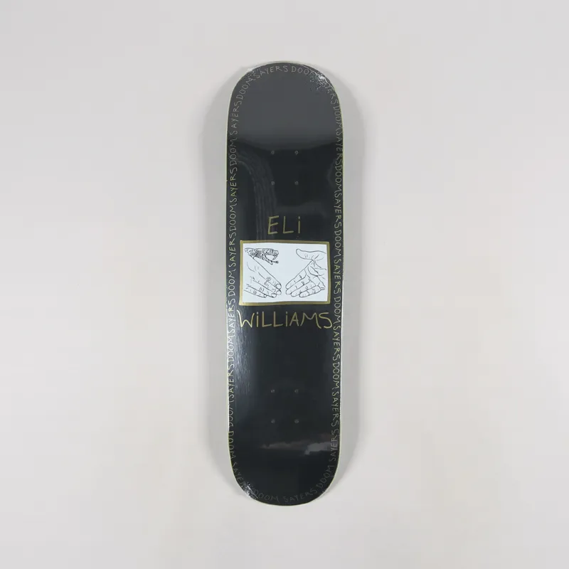 Doomsayers Snake Shake Eli Deck 8.25 Inch Black Yellow