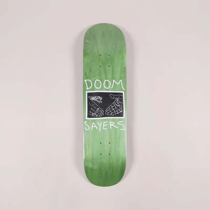 Doomsayers Snake Shake Deck Green 8.25 Inch
