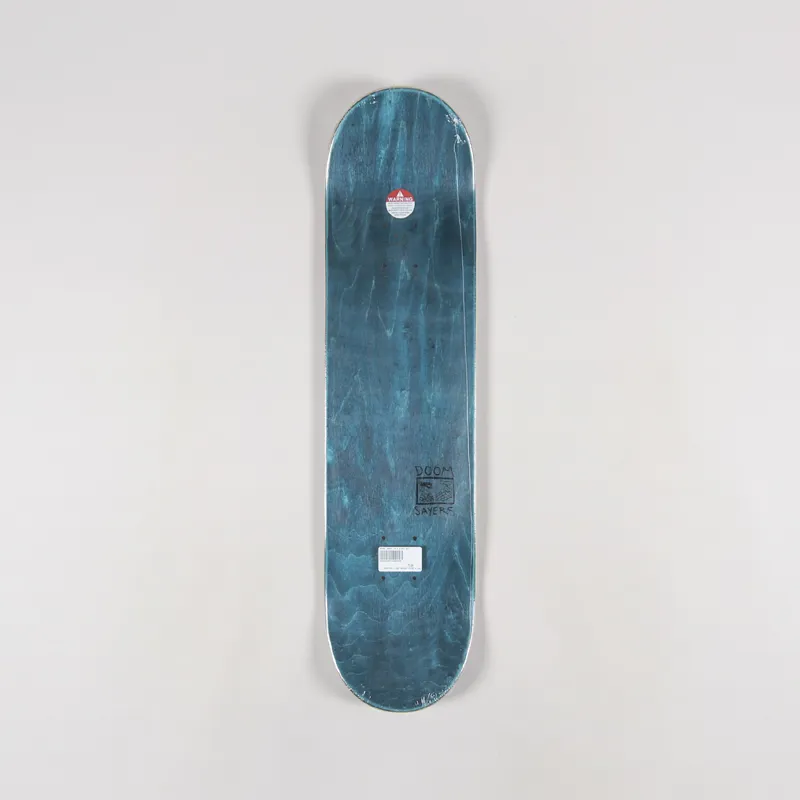 Doomsayers Snake Shake T4 Deck 8 Inch White Red-1