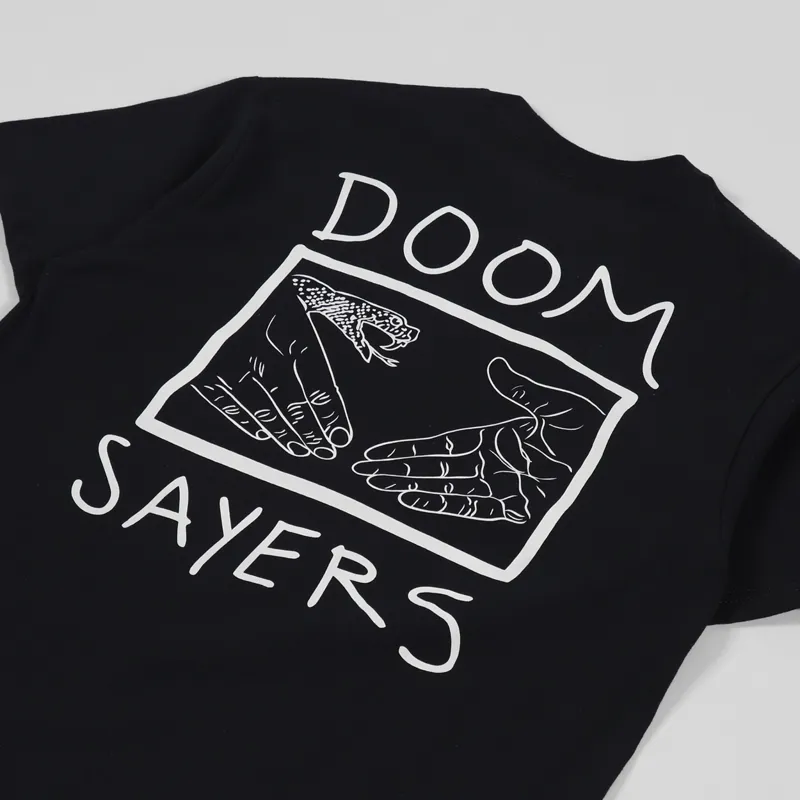Doomsayers Snake Shake T Shirt Black-2