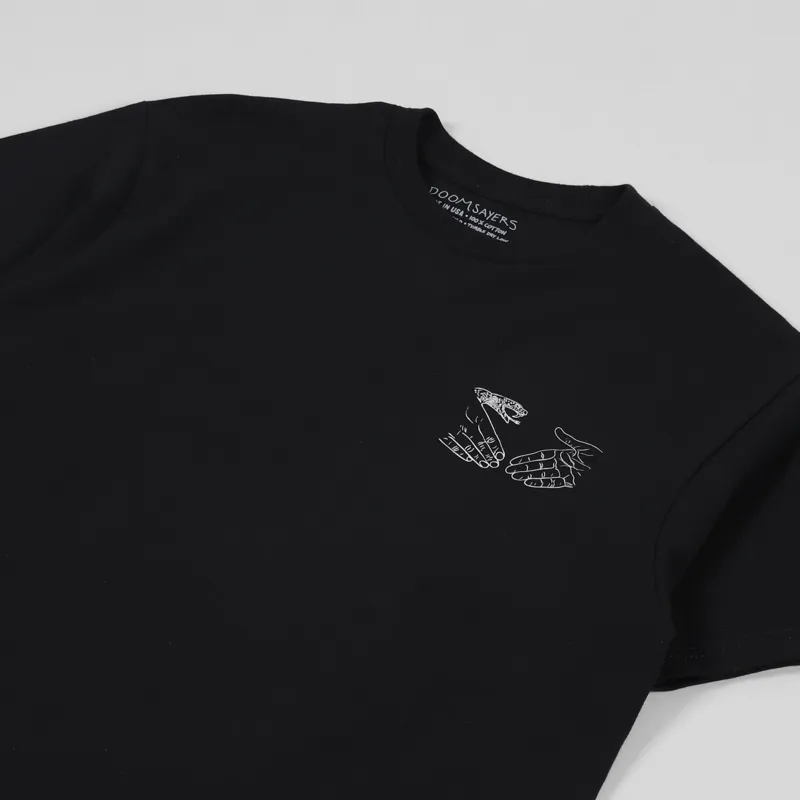 Doomsayers Snake Shake T Shirt Black-3
