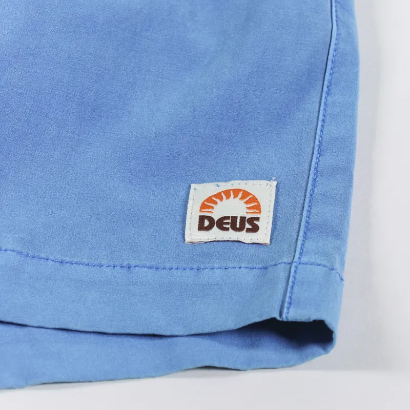 Deus Ex Machina Sandbar Garment Dye Short French Blue-5
