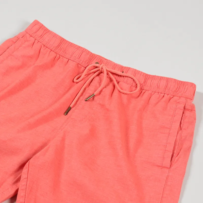 Deus Ex Machina Sandbar Hemp Short Coral Orange-2