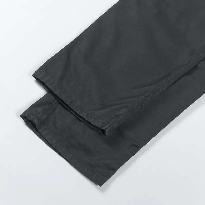 Carhartt WIP Single Knee Pant Black Newcomb Drill-5